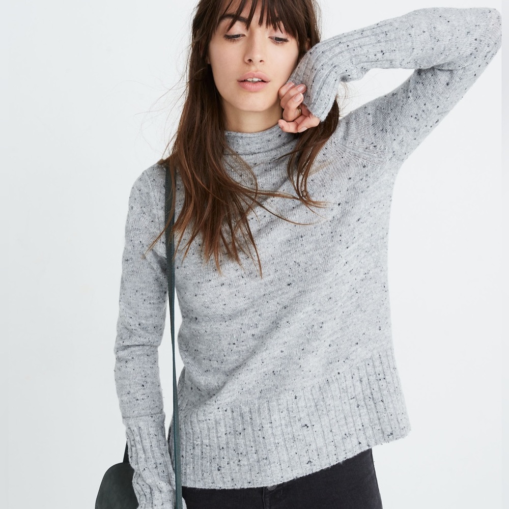 Vintage Madewell Donegal Inland Turtleneck Sweater